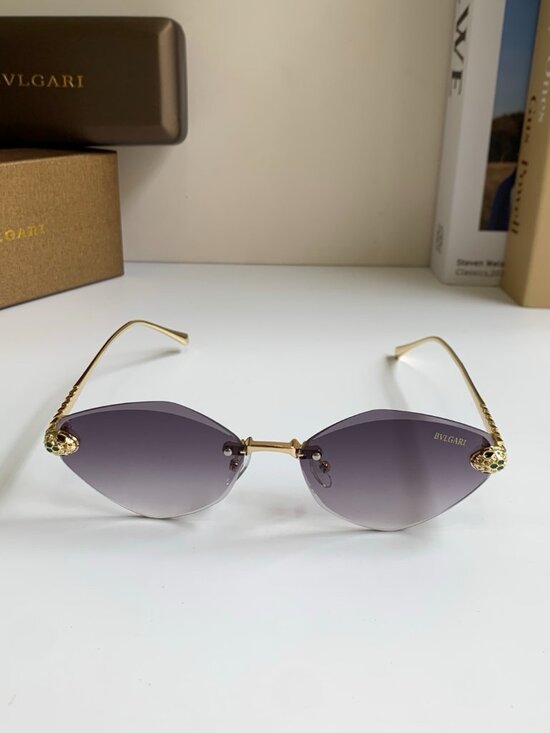 Bvlgari Serpenti Rimless Gradient Purple Sunglasses main image 3
